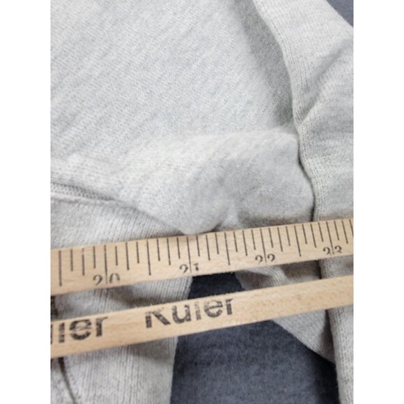 Polo Ralph Lauren Sweater Mens Large Gray Cotton Crewneck Raglan Knit Pullover - Picture 8 of 10